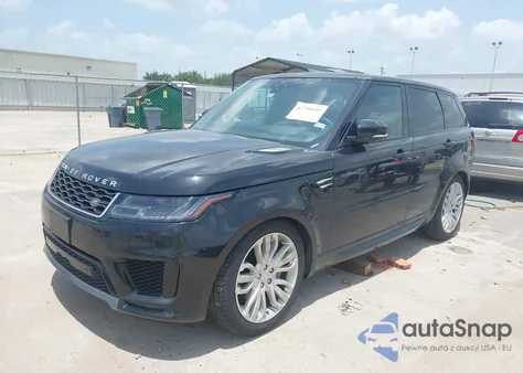 2019 Land Rover Range Rover Sport Hse из США, поврежденный, VIN SALWR2RV7KA848425